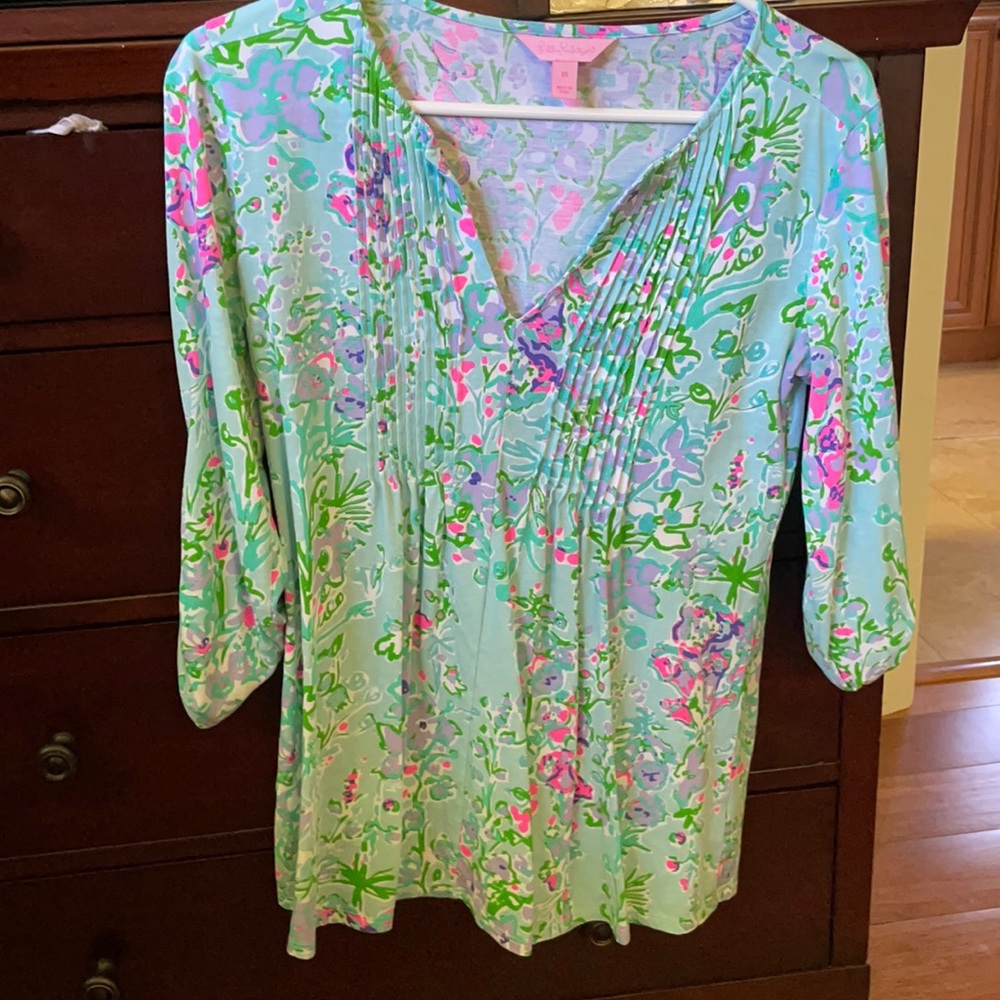 Lilly Pulitzer Cotton Shirt XS